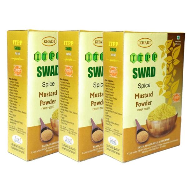 ITPP SWAD Spice Mustard Powder/Sarson Powder 50G (Pack Of 3)