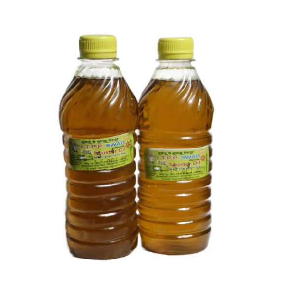 ITPP SWAD Pure Mustard Oil 500Ml (Pack Of 2)